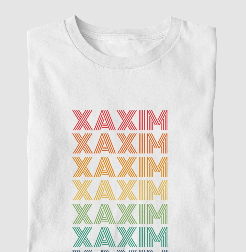 Xaxim Letreiro Retrô