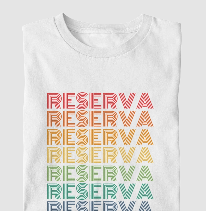 Reserva Letreiro Retrô