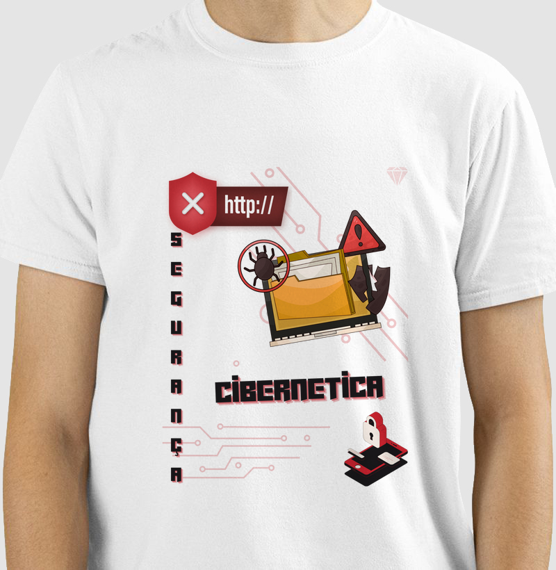 Camiseta Segurança Cibernetica