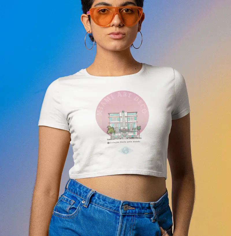 Camiseta Adulto Art Deco by Dudu Memoriza