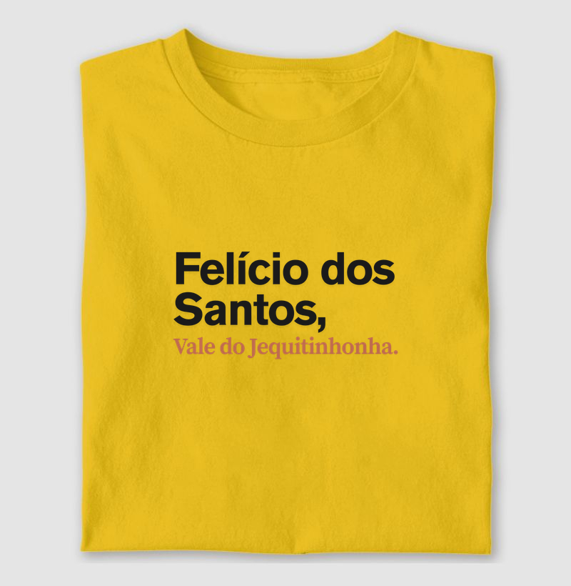 Felício dos Santos, Vale do Jequitinhonha