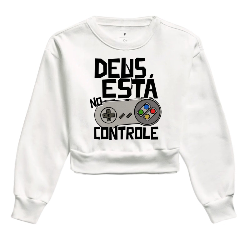 Deus esta no controle🎮 "DEUS ESTÁ NO CONTROLE" – FÉ E ESTILO EM UM SÓ LOOK! 🙌