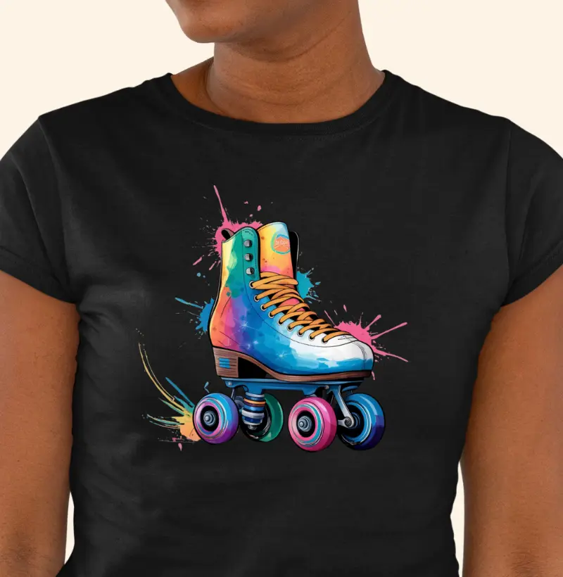 Patins em Aquarela - Quad