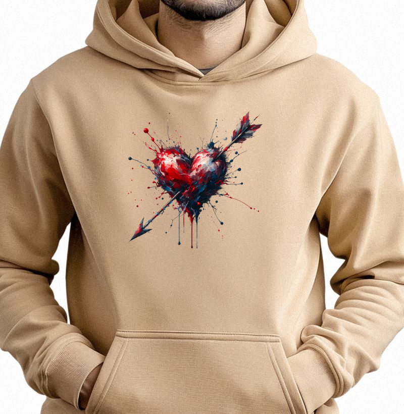 Explosão de Emoções: Moletom com Bolso - Design de Impacto
