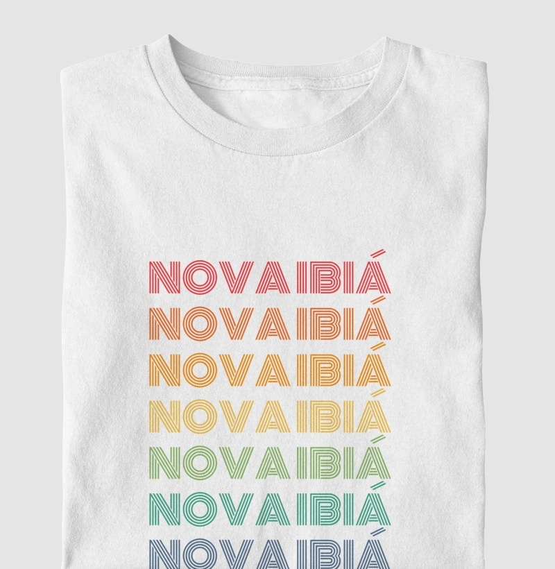 Nova Ibiá Letreiro Retrô