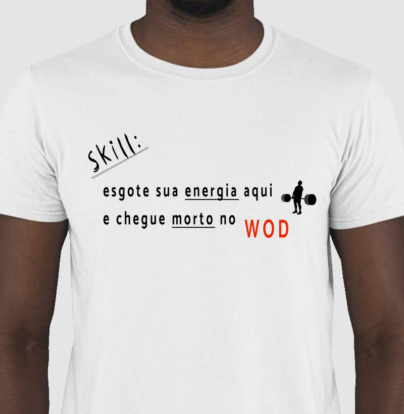 Camiseta Skill (cor clara)
