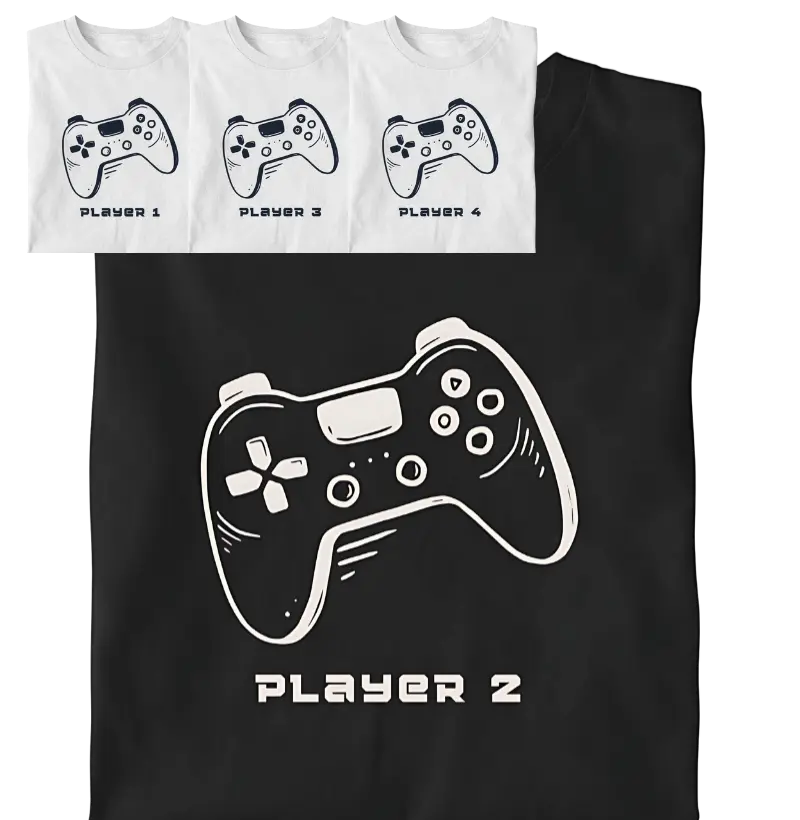 Player 2 – Parceiro de Jogo | Conjunto com Player 1, 3 e 4