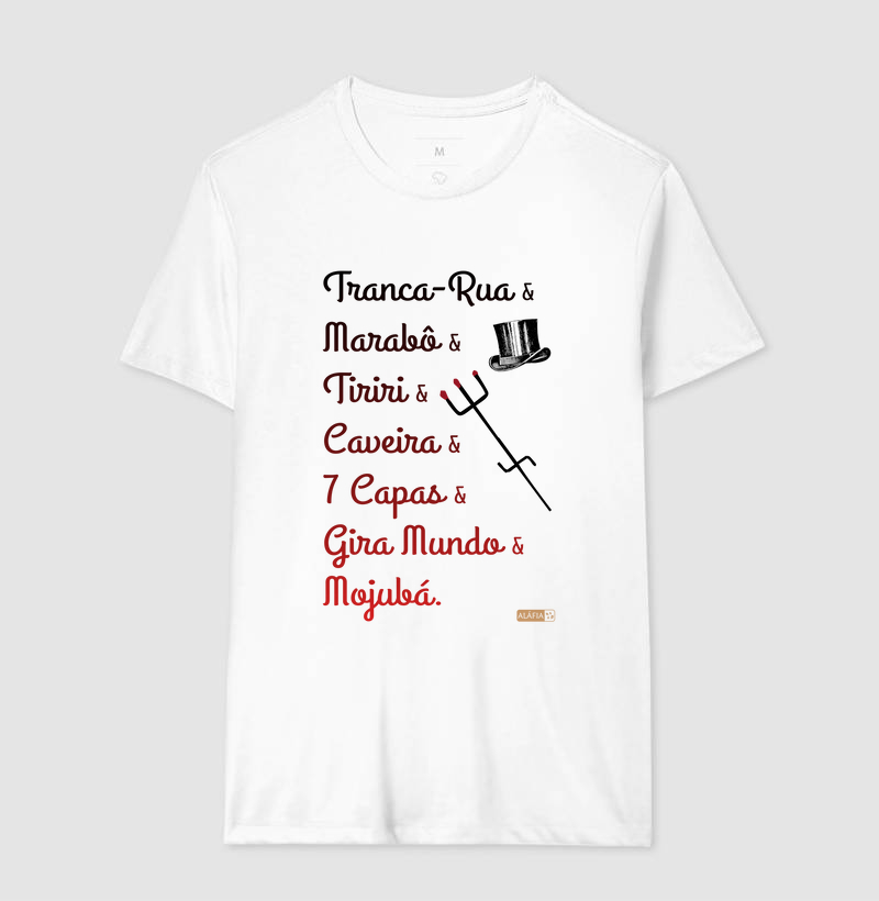  Linha de Exu - Tranca Rua, Marabô, Tiriri, Caveira, 7 Capas, Gira Mundo