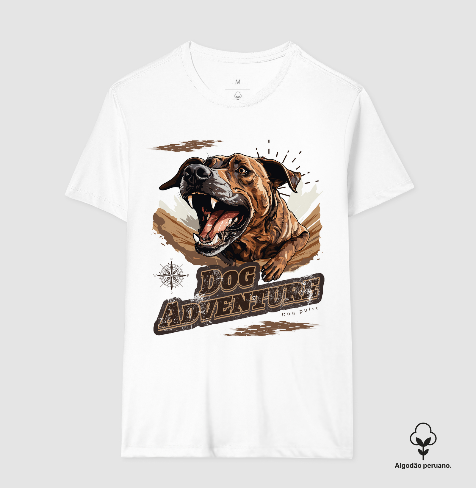 Camiseta Algodão Peruano Dog Pulse – Dog Adventure