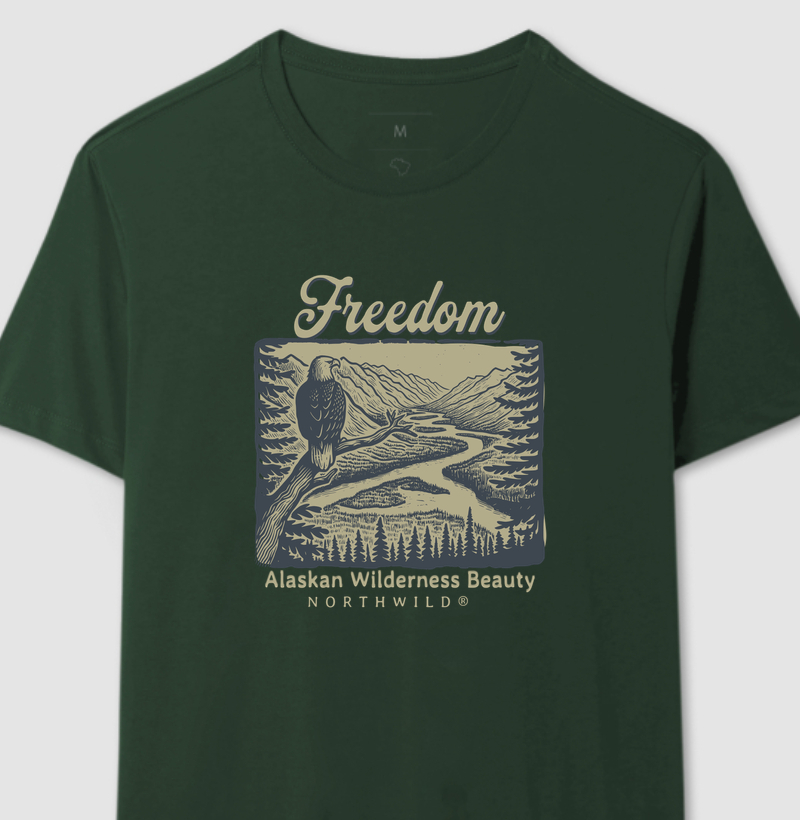 Freedom Alaskan Wilderness Beauty