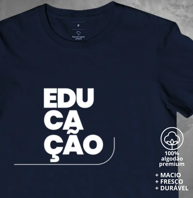 Camiseta Educação