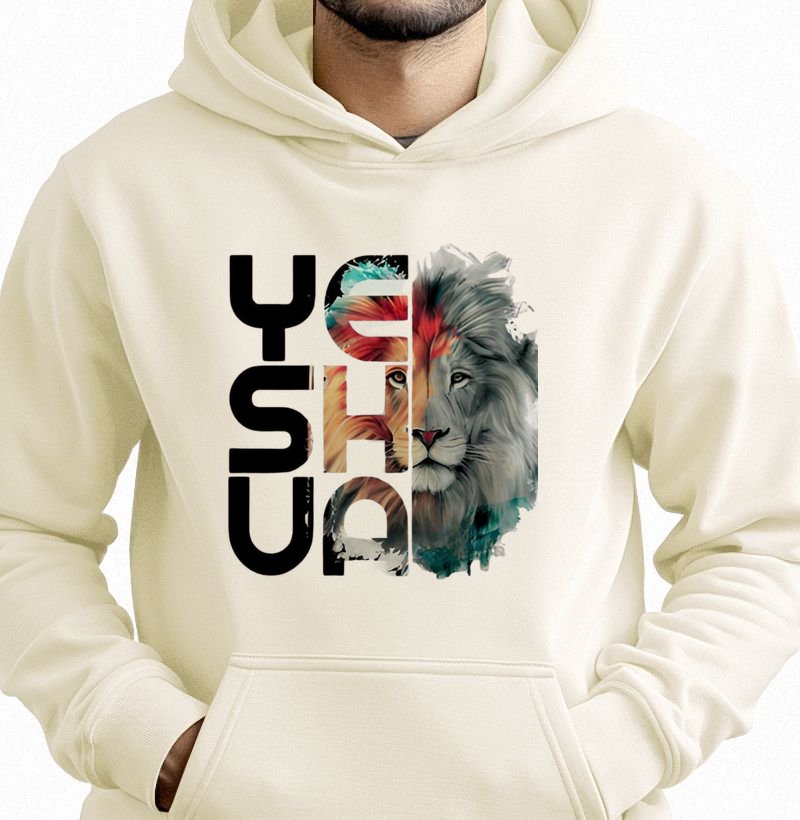 Moletom Hoodie - Leão Yeshua