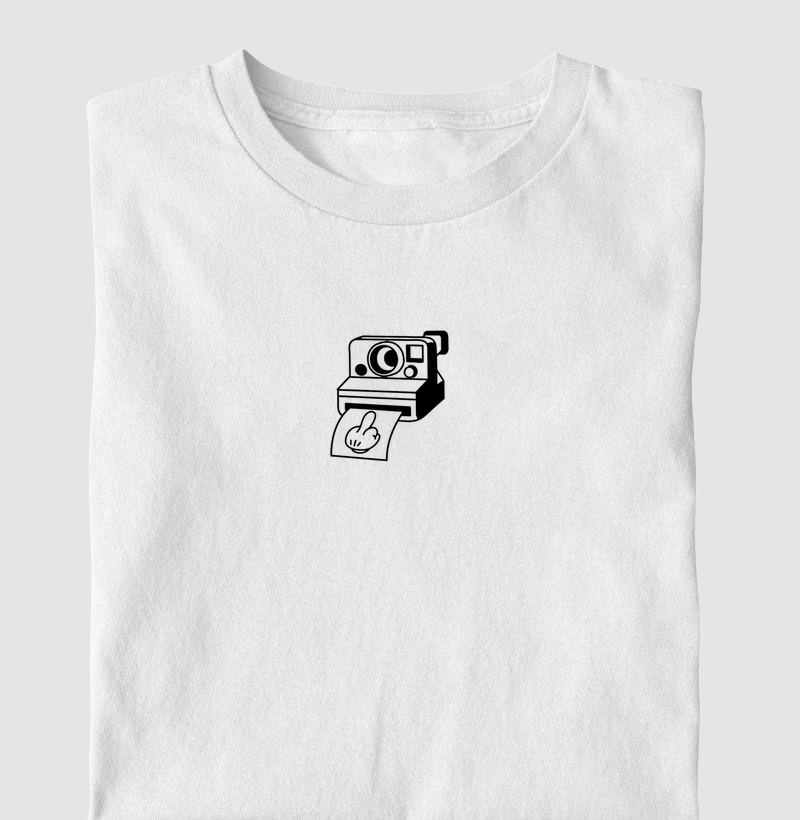angry polaroid minimalist