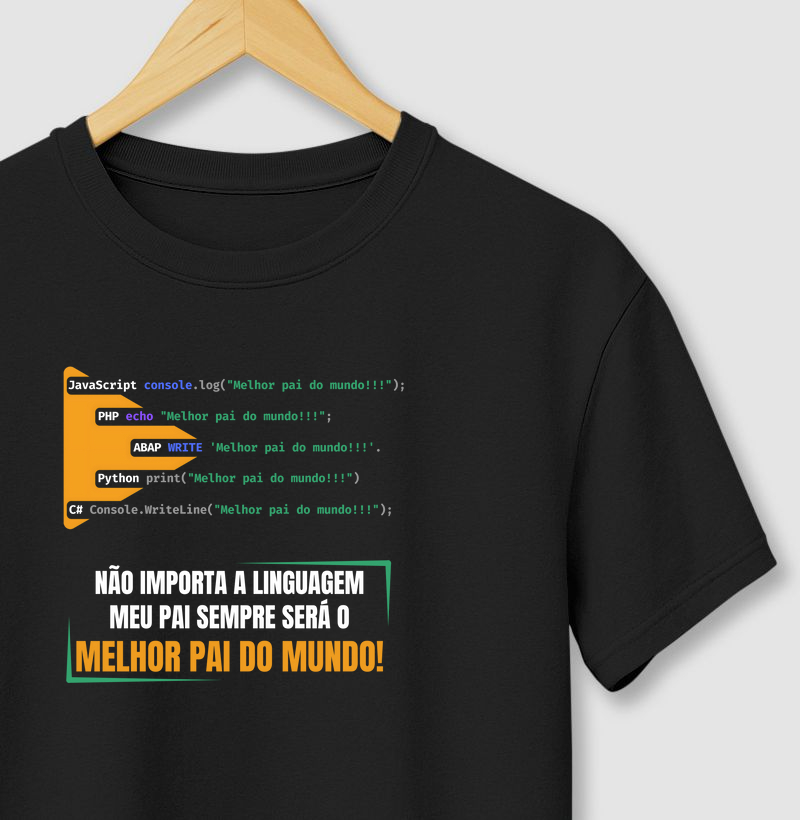 Não importa a linguagem | Camiseta