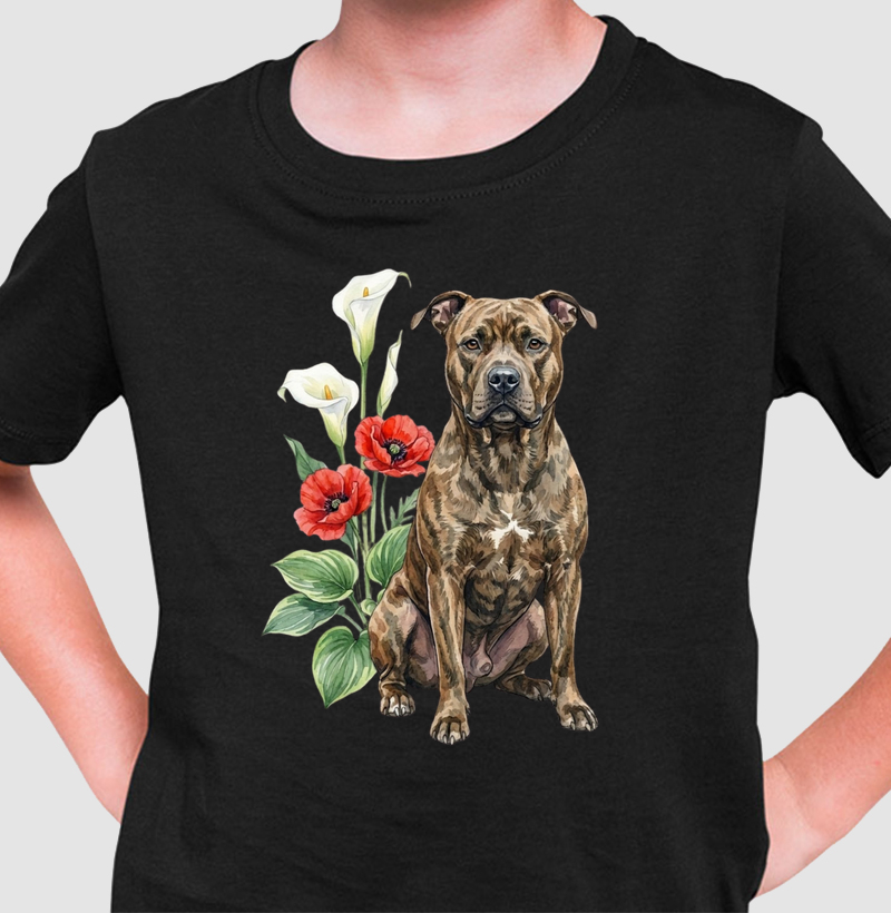 Pit Bull Floral Lealdade