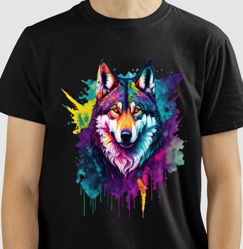 Camiseta Lobo Sereno