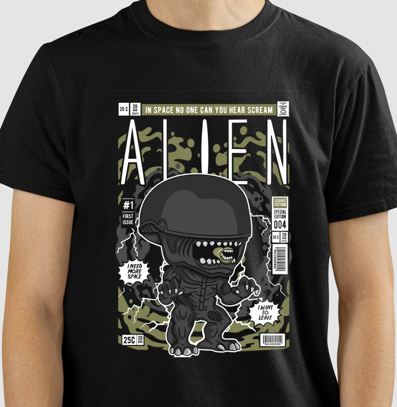 Camiseta - Alien