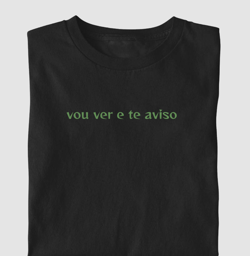VOU VER E TE AVISO