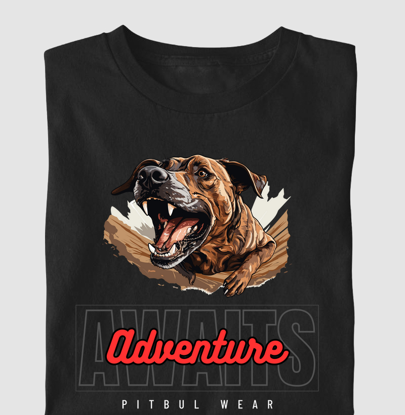 Awaits adventure Pitbull wear