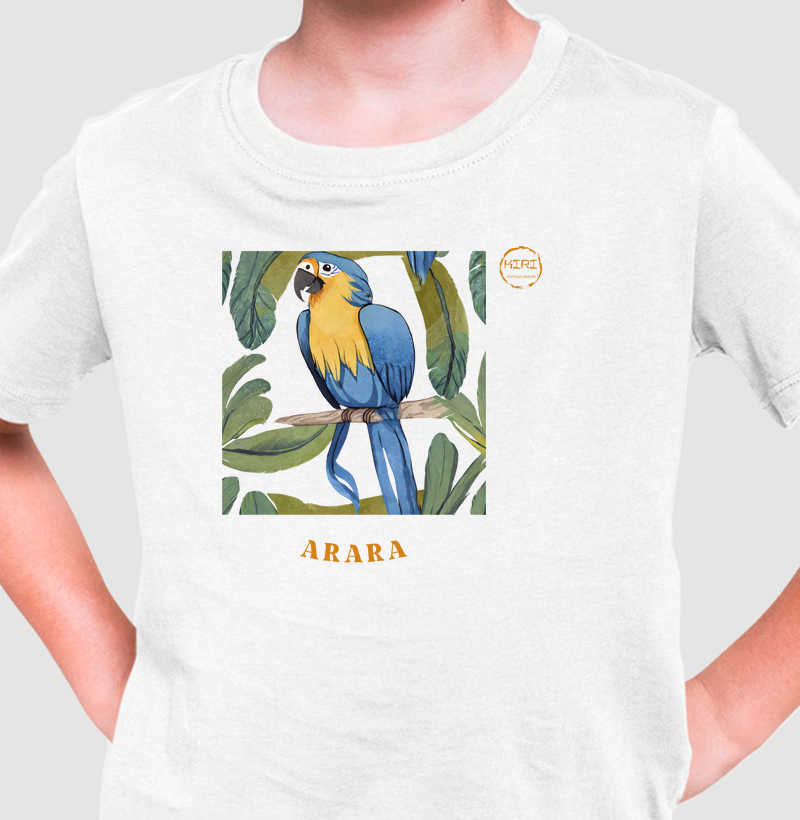 Camiseta Infantil KIRI - Arara