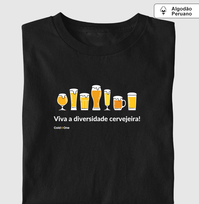 Camiseta Premium Diversidade Cervejeira