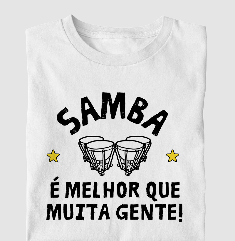 Samba é melhor que muita gente!