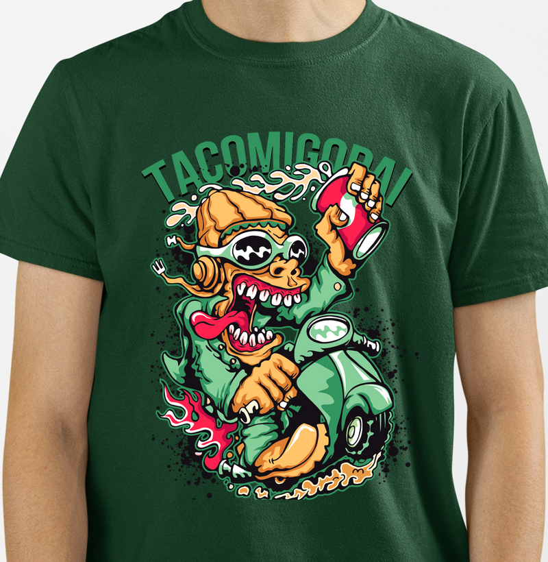 Camiseta Básica Gola Careca Algodão Premium