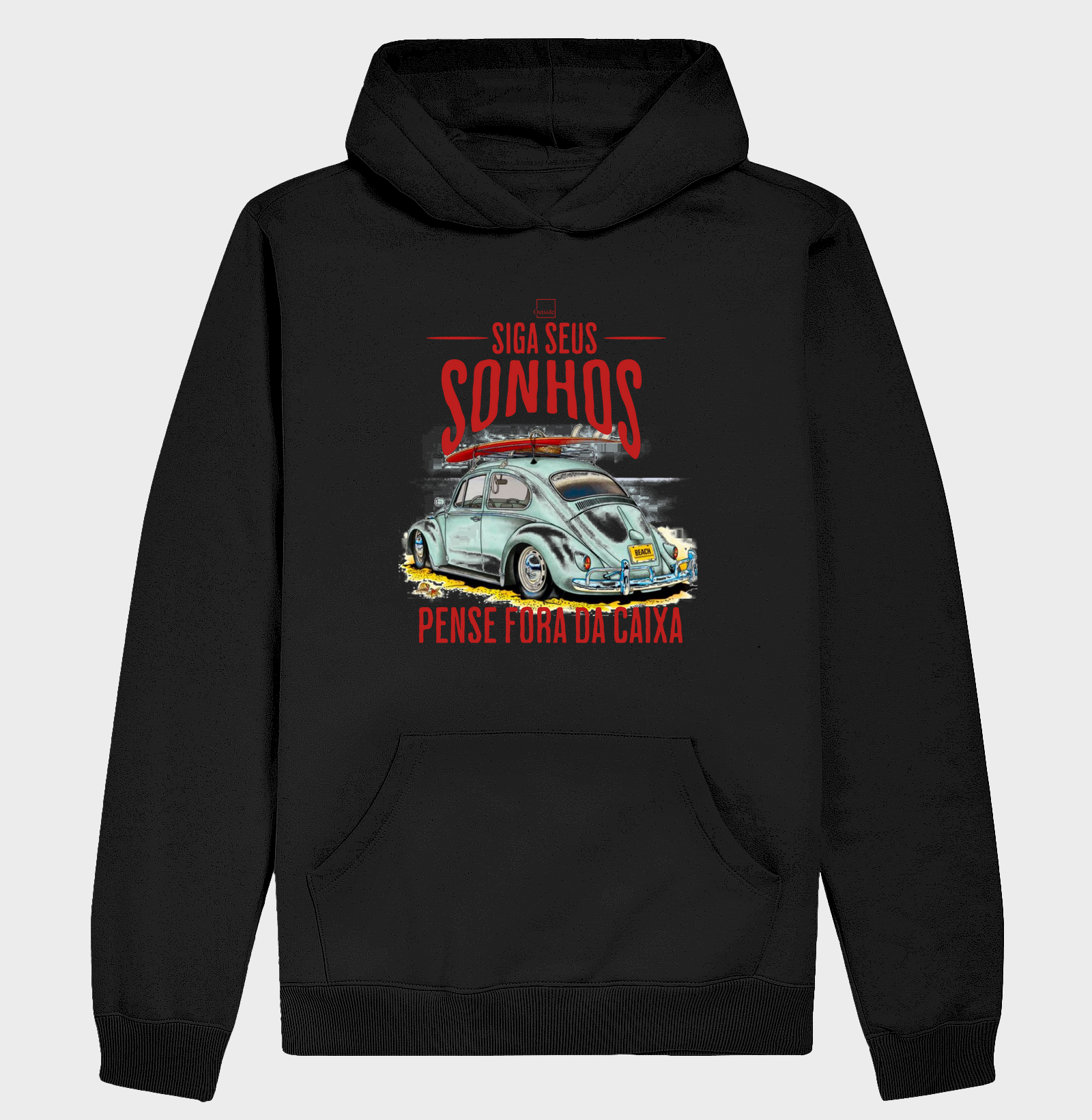Camiseta Outside Siga seus sonhos