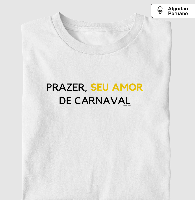 Prazer, seu amor de carnaval