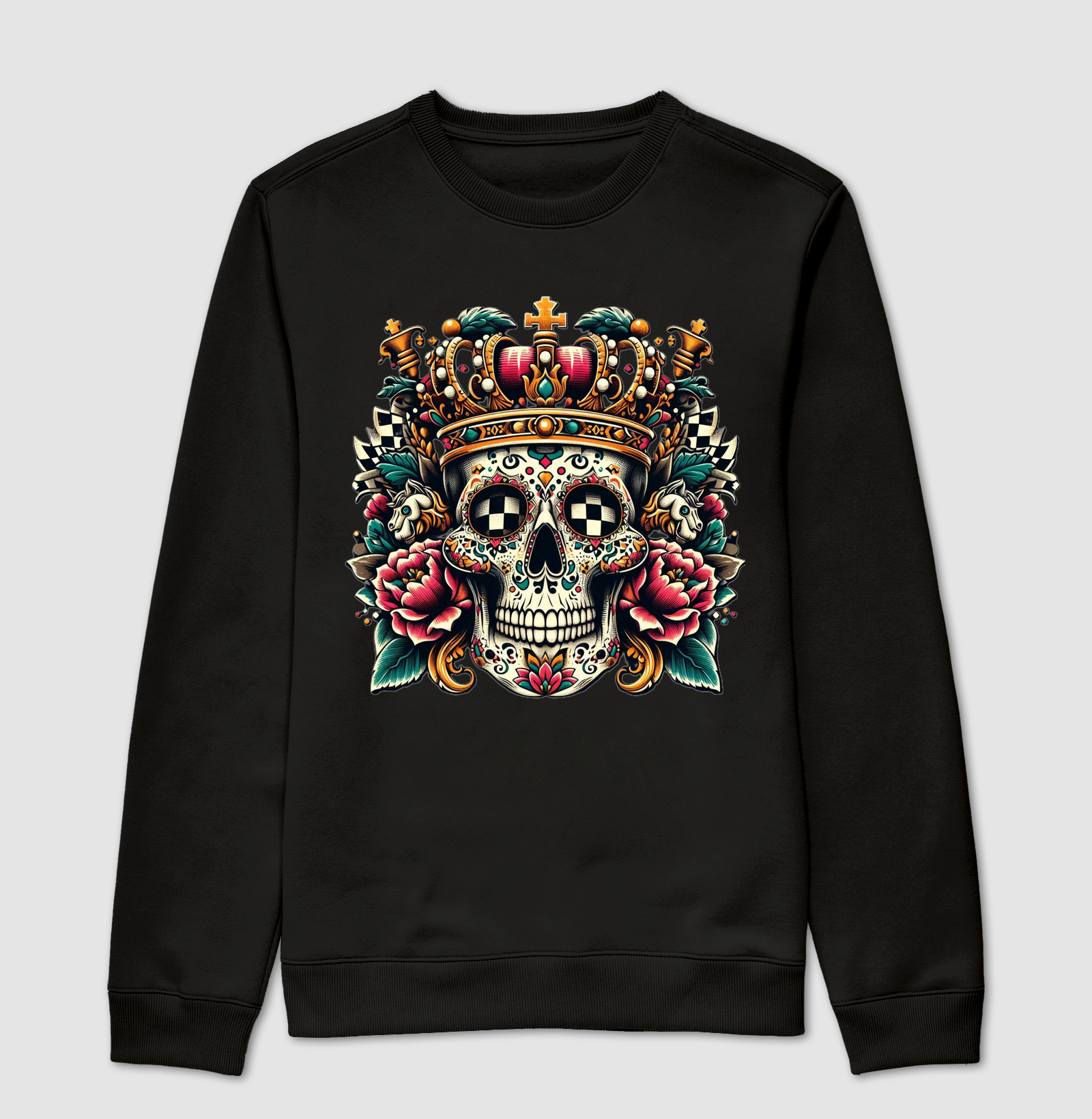Caveira Los Muertos Xadrez