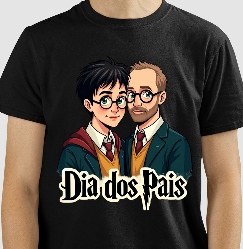 Harry e James Potter - Harry Potter - Dia dos pais