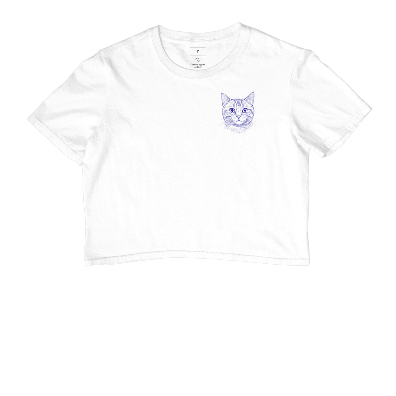 Desenho de Gato Minimalista