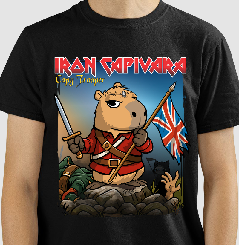 Camiseta Iron Capivara