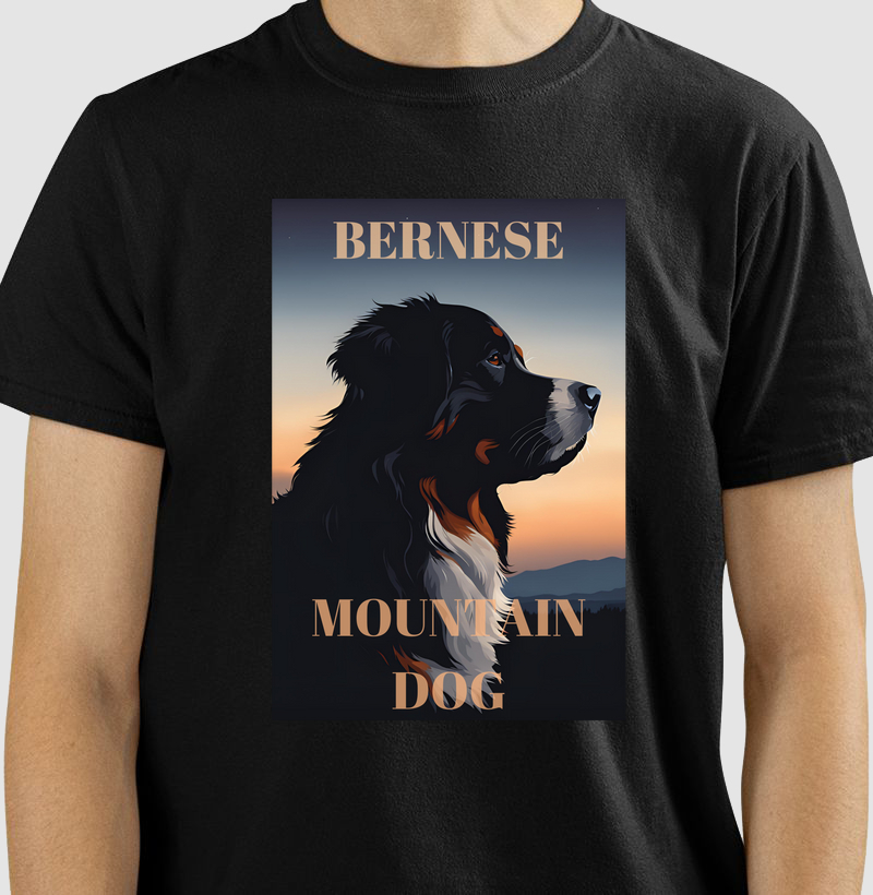 Camiseta Bernese Mountain Dog