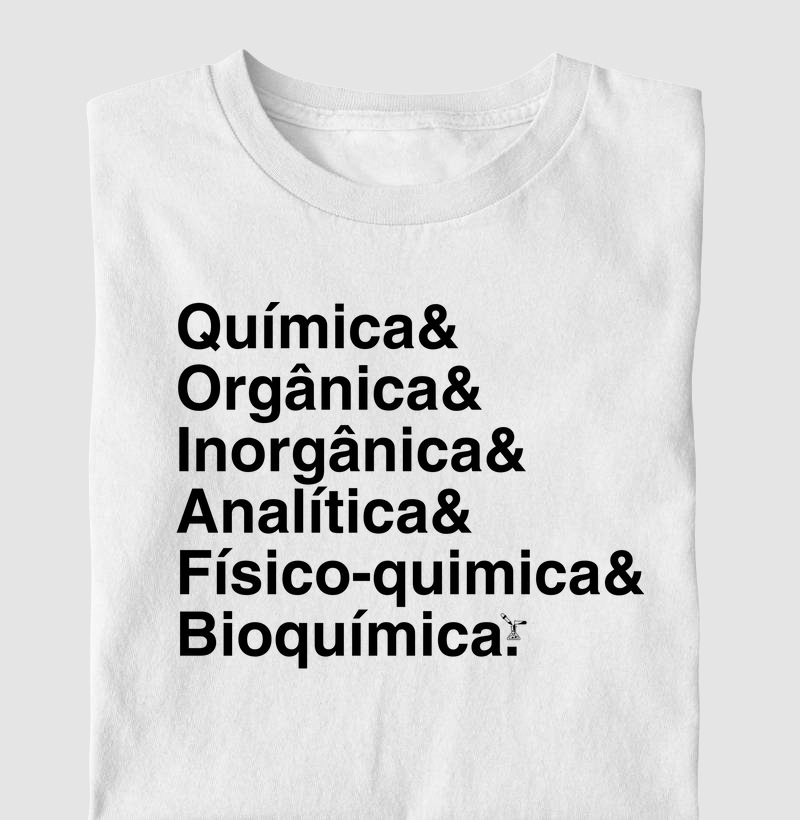Camiseta Química 