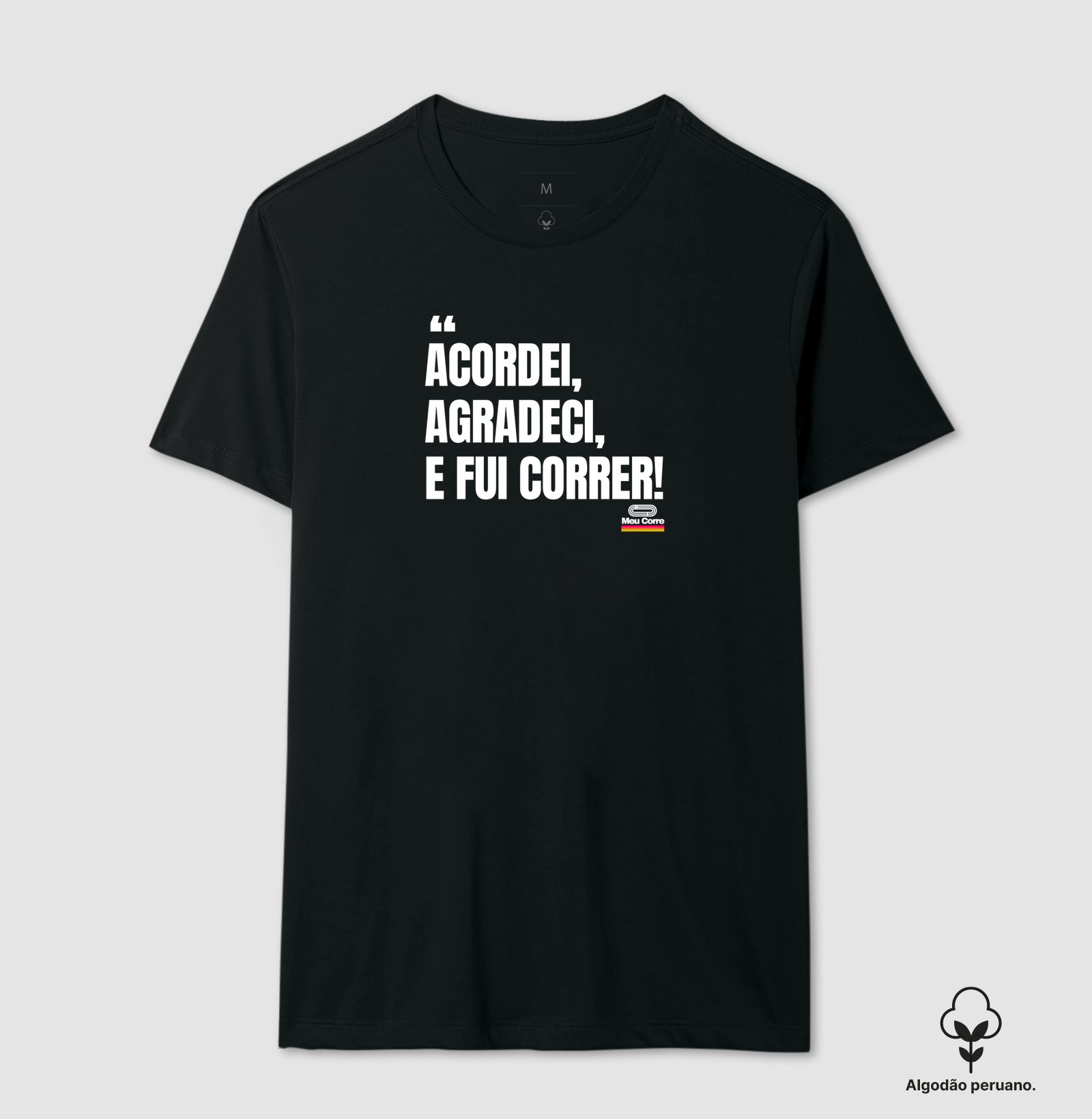 ACORDEI, AGRADECI E FUI CORRER!