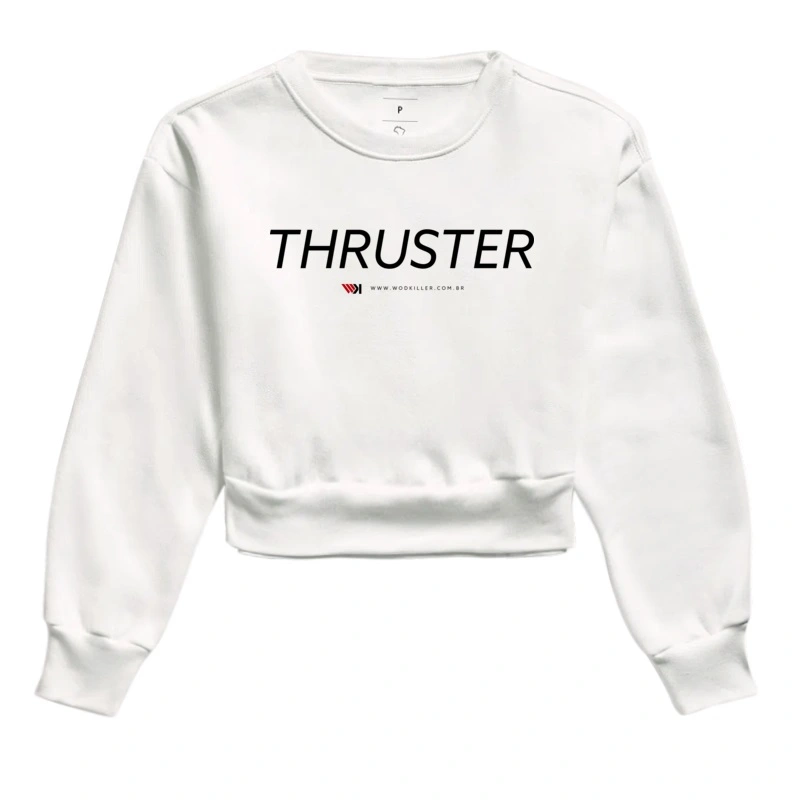 Moletom Cropped Thruster