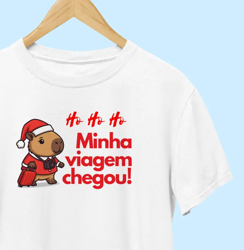 Ho ho ho Minha viagem chegou!