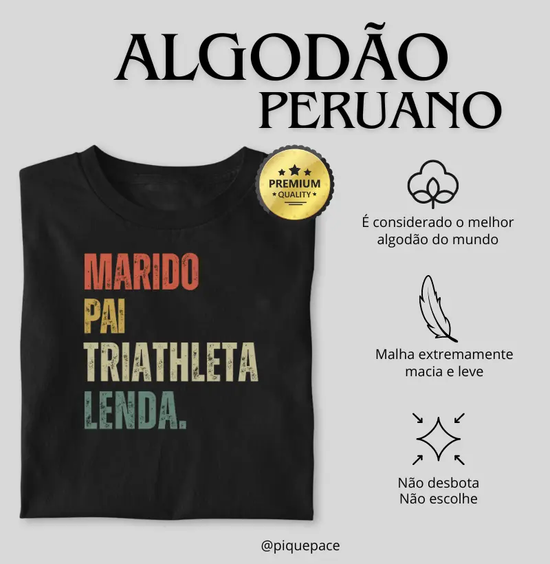 TRIATHLETA PAI [algodão peruano]