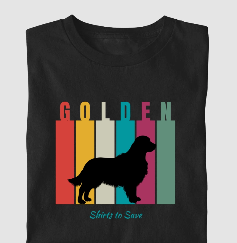 Camiseta Golden Letreiro