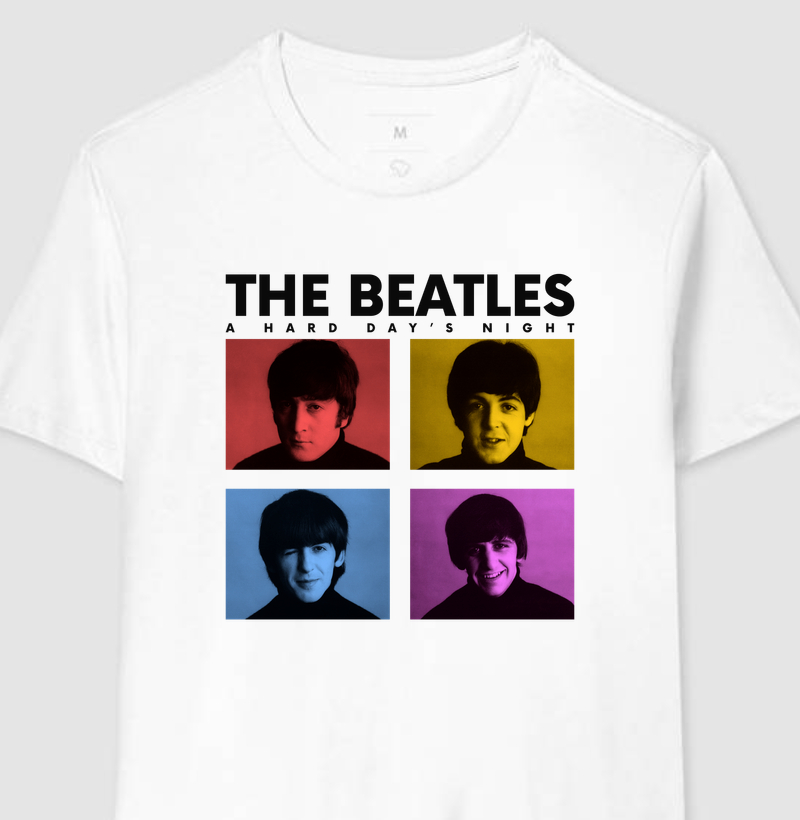 Camiseta A Hard Day's Night Colors