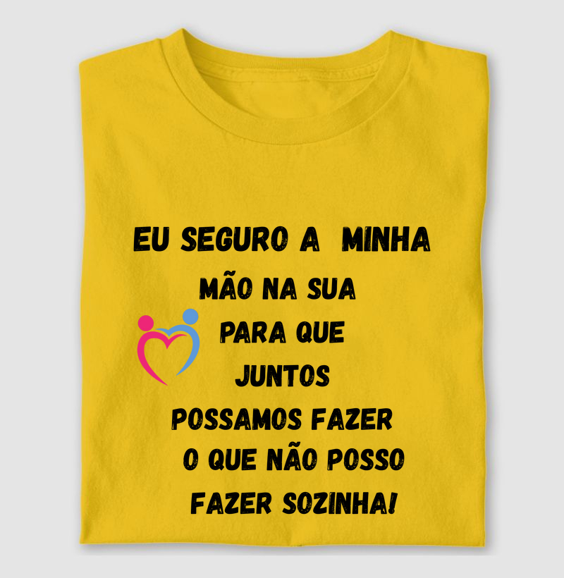 EU SEGURO A SUA MÃO