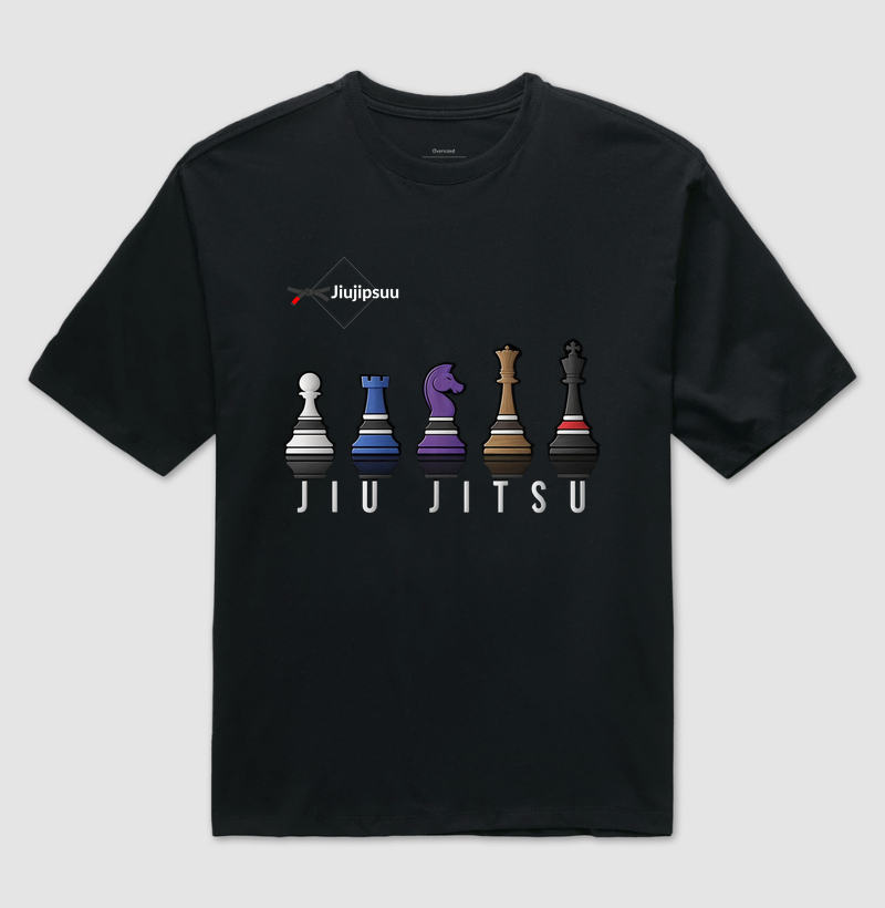 Camisa Estampas Jiu Jitsu 