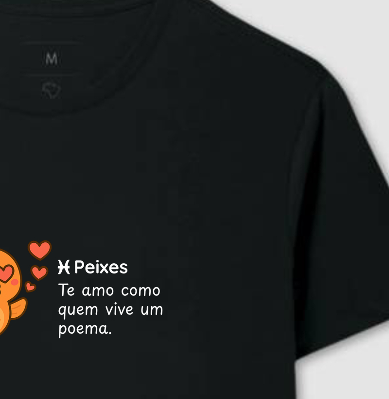 Peixes - te amo como quem vive um poema