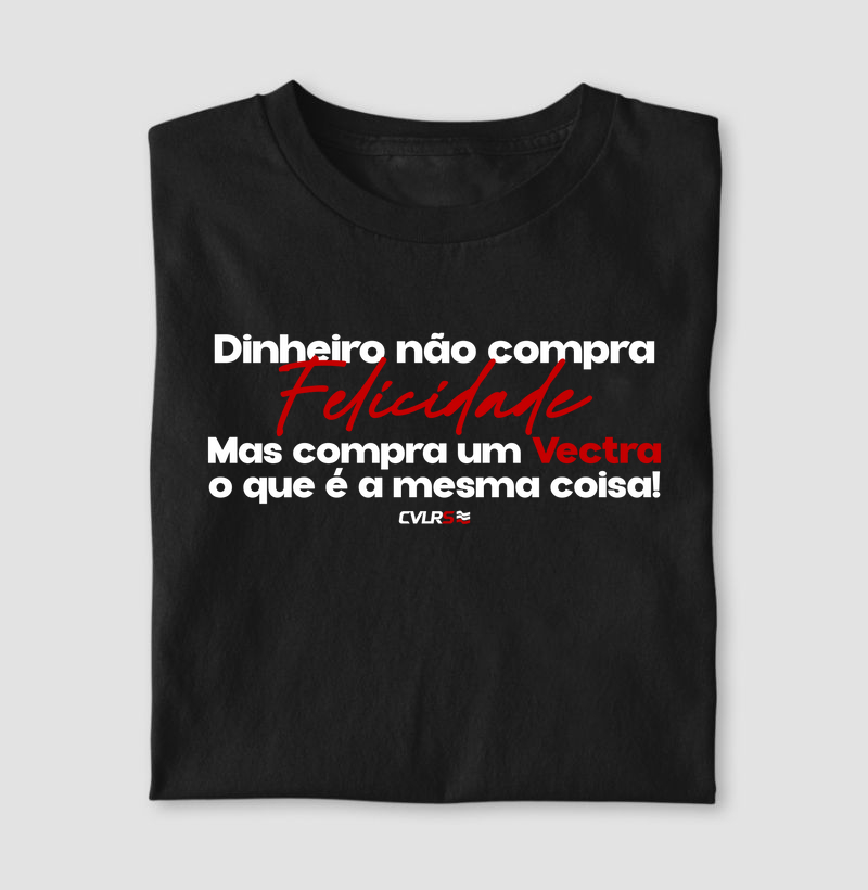 Dinheiro não compra felicidade, mas compra um vectra...