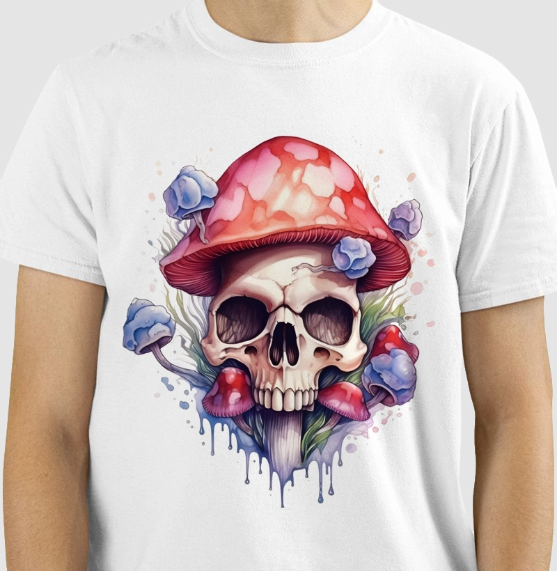 Mushroom hat skull