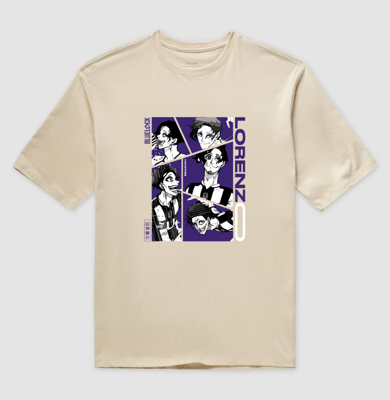Camiseta Blue Lock – Lorenzo, o Monstro