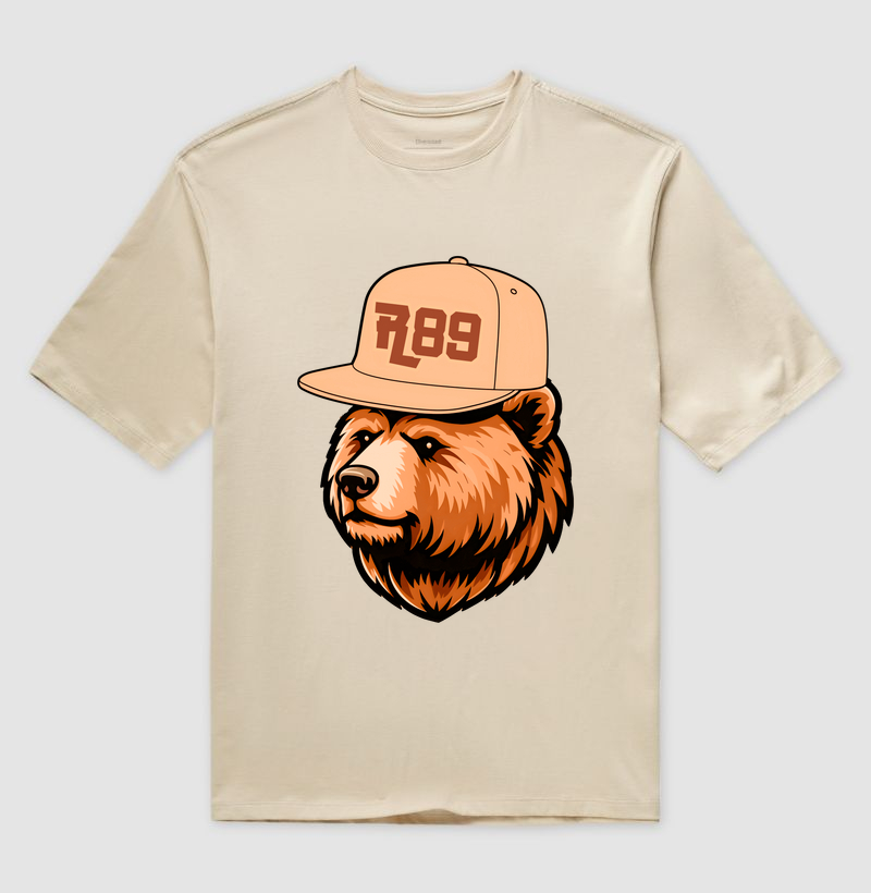 Mascote Ralph - Coleção Big Bear Ralph - Boné Bege