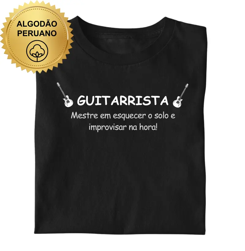 Guitarrista: Mestre em esquecer o solo