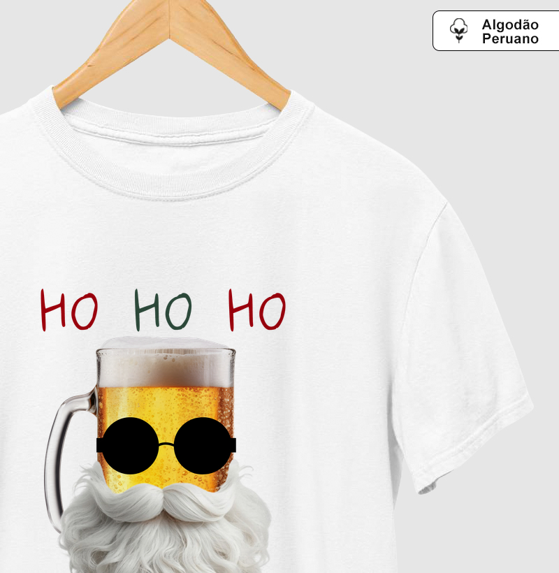 Ho Ho Ho Algodão Peruano